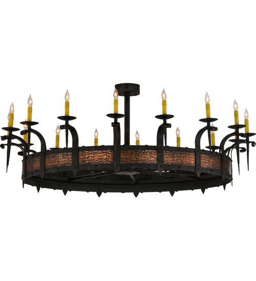 60"W Costello 16 Lt Chandelier