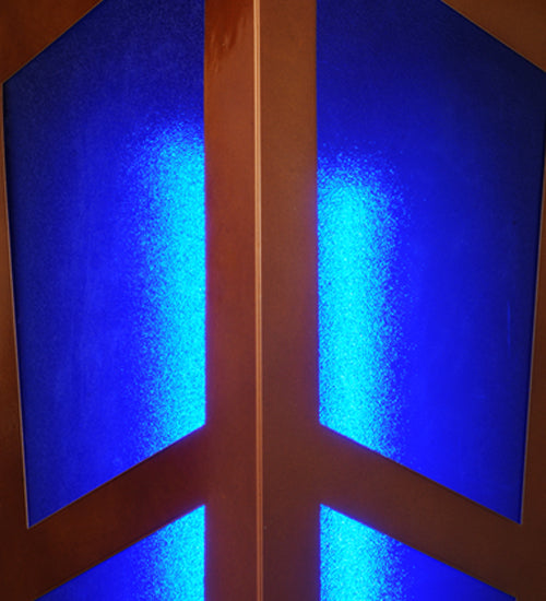 20" Wide Deep Polaris LED Wall Sconce