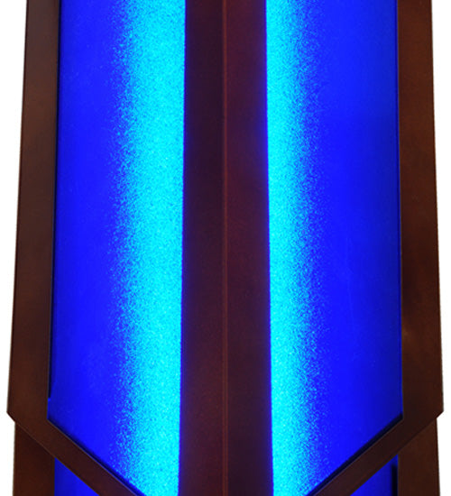 18" Wide Deep Polaris LED Wall Sconce