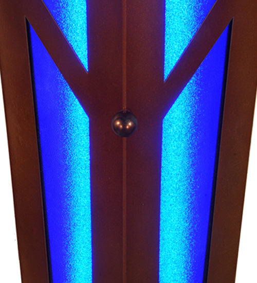 18" Wide Deep Polaris LED Wall Sconce