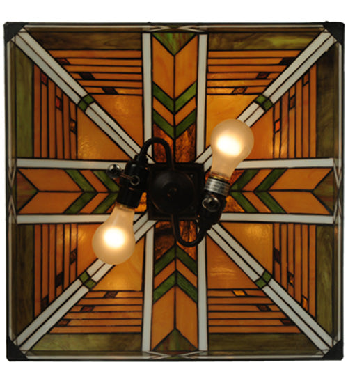 17"Sq Abilene Pendant