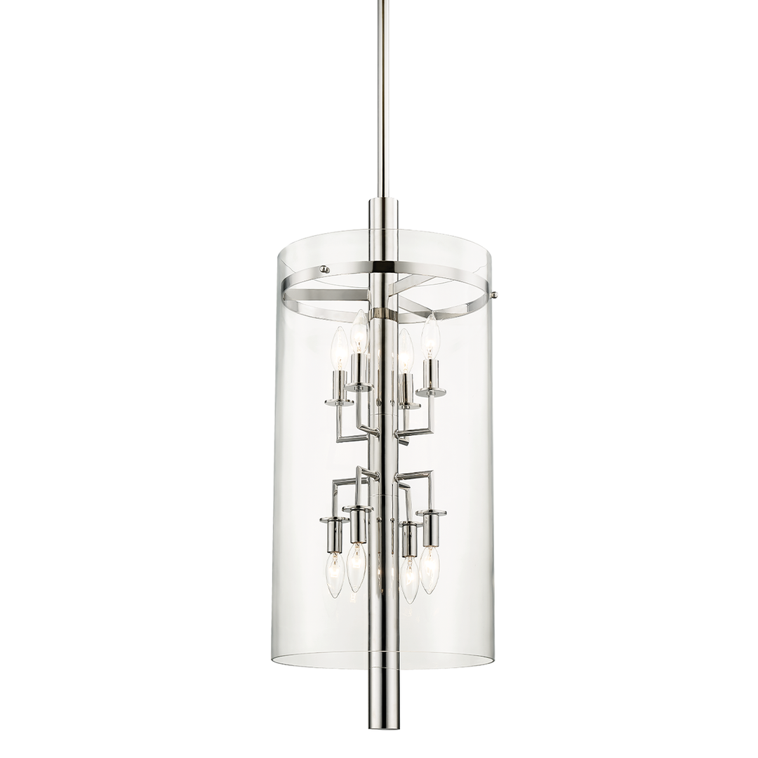 Baxter Pendant 34" - Polished Nickel