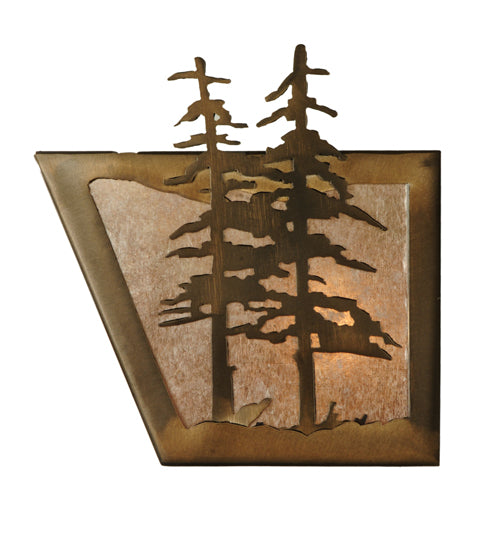 46" Long Tall Pines Vanity Light