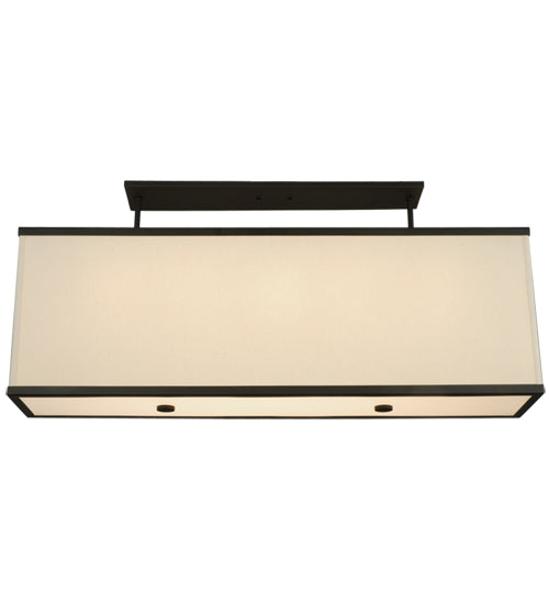 42.5"L Quadrato Lounge Oblong Pendant