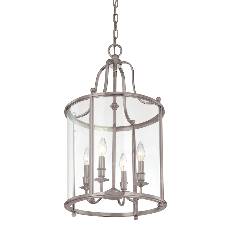 Mansfield Pendant 26" - Antique Nickel