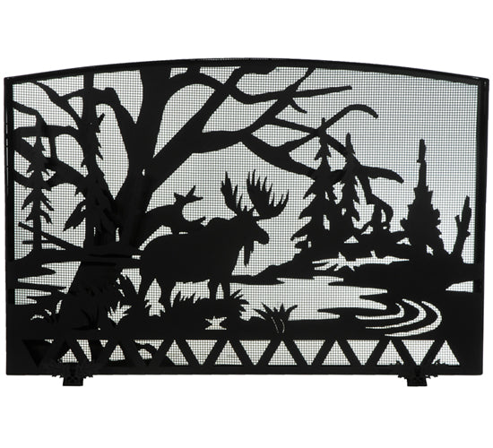 48" Wide X 33" High Moose Creek Fireplace Screen