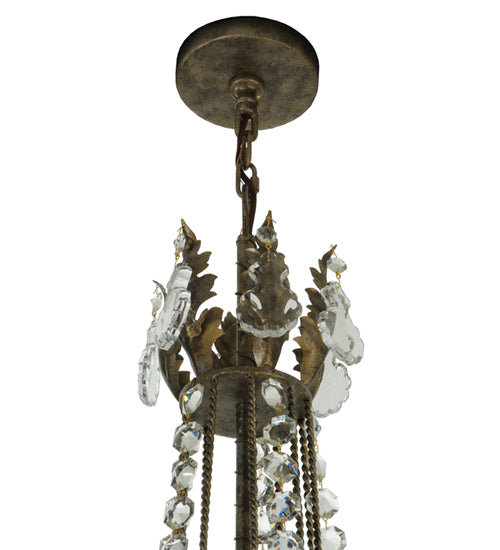 48" Wide Amaury 15 Light Two Tier Chandelier