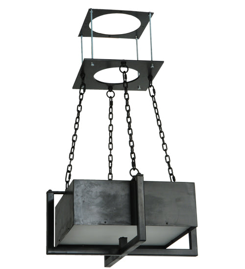 22"Sq Quadrato Brew Pendant