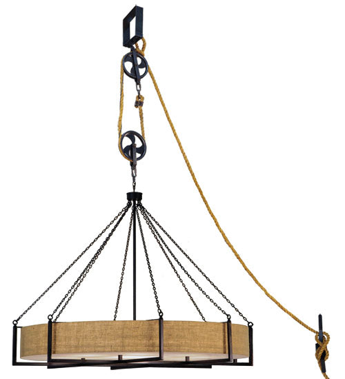 78"W Cilindro Bartlett Inverted Pendant