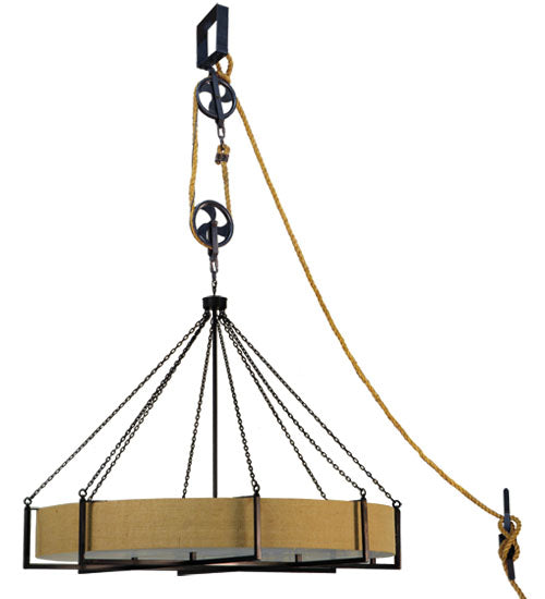 78"W Cilindro Bartlett Inverted Pendant