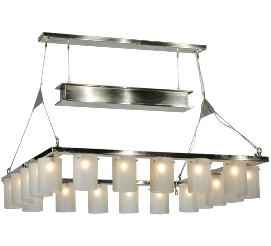 50"Sq Counter Weight 20 Lt Chandelier