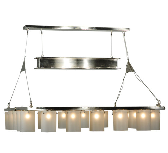 50"Sq Counter Weight 20 Lt Chandelier