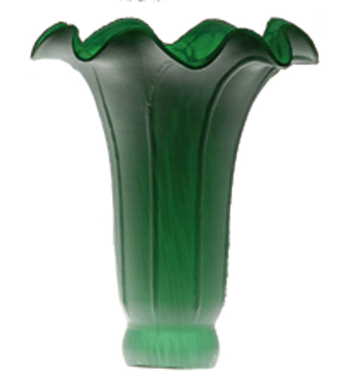 3"W X 5"H Green Pond Lily Shade