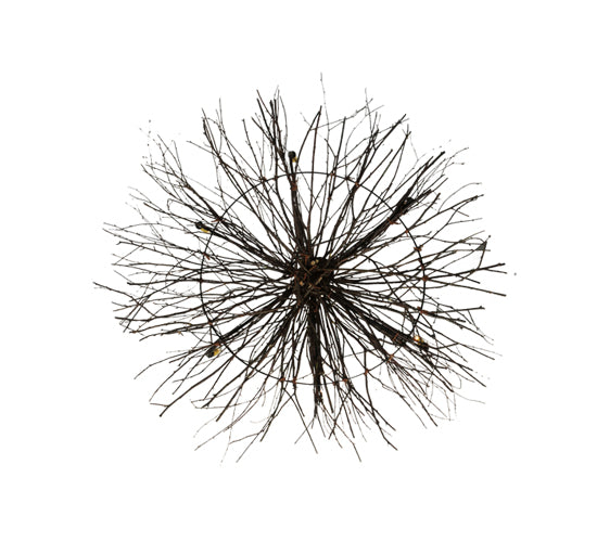 48" Wide Twigs 6 Light Chandelier