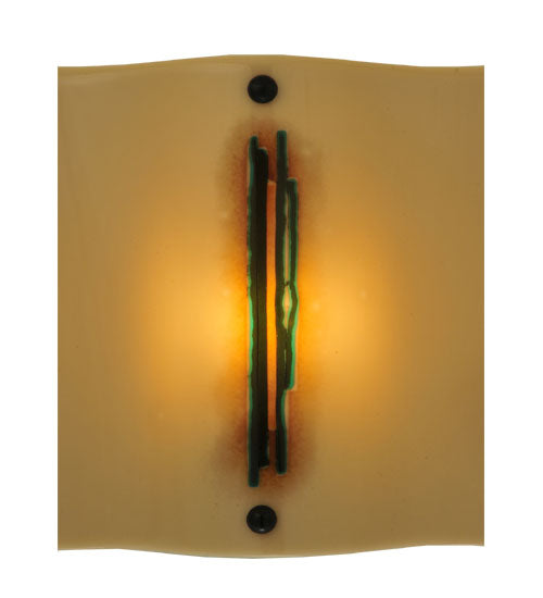 12.25"W Metro Fusion Franco'S Glass Wall Sconce