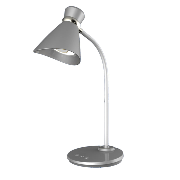 Dainolite 6W LED Desk Lamp, Black Finish