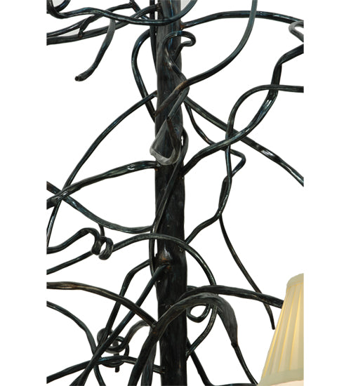 50"W Winter Solstice Empire 6 Lt Chandelier