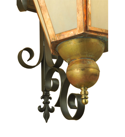 20" Wide Millesime Lantern Wall Sconce