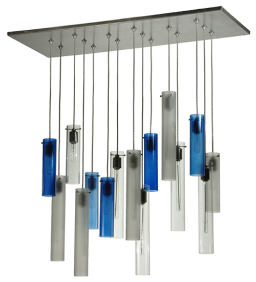 48" Long Cilindro 15 Lt Cascading Pendant