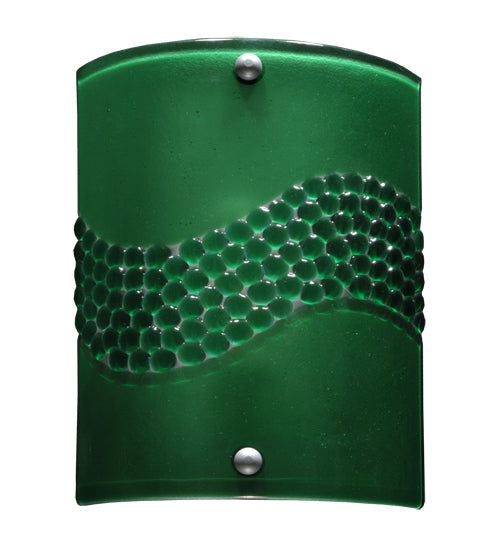 8.25"W Metro Fusion Green Pietre Wall Sconce