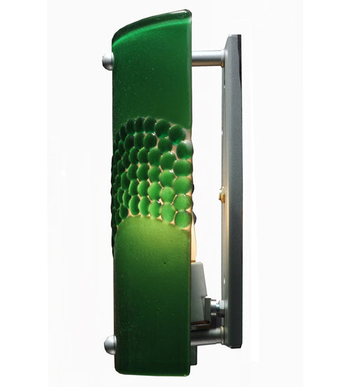 8.25"W Metro Fusion Green Pietre Wall Sconce