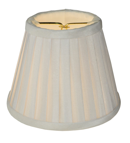 5"W X 4"H Channell Tapered & Pleated Shade