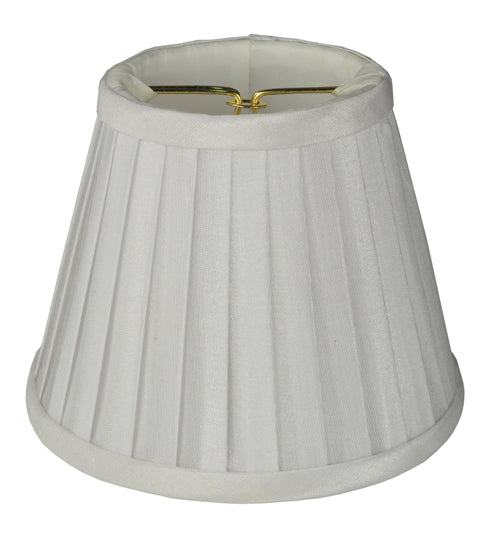 5"W X 4"H Channell Tapered & Pleated Shade