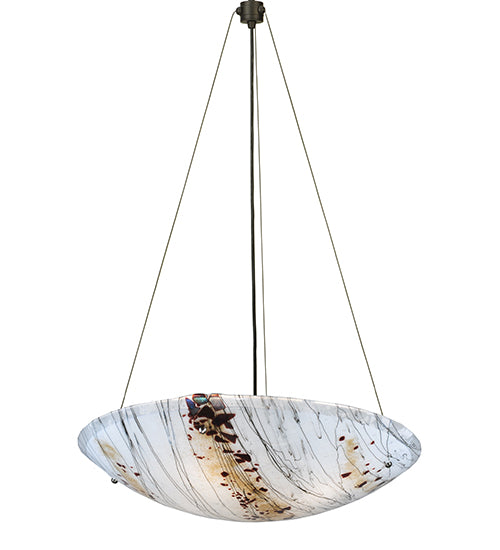 25" Wide Metro Fusion Ramoscelli Inverted Pendant