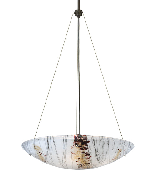 25" Wide Metro Fusion Ramoscelli Inverted Pendant