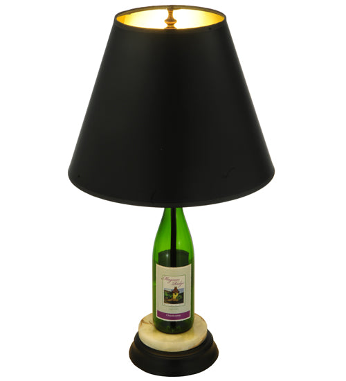 25.5"H Personalized Wine Bottle Table Lamp