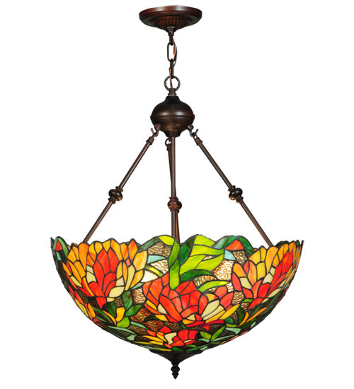 20"W Lamella Inverted Pendant