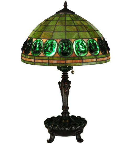 24"H Turtleback Table Lamp