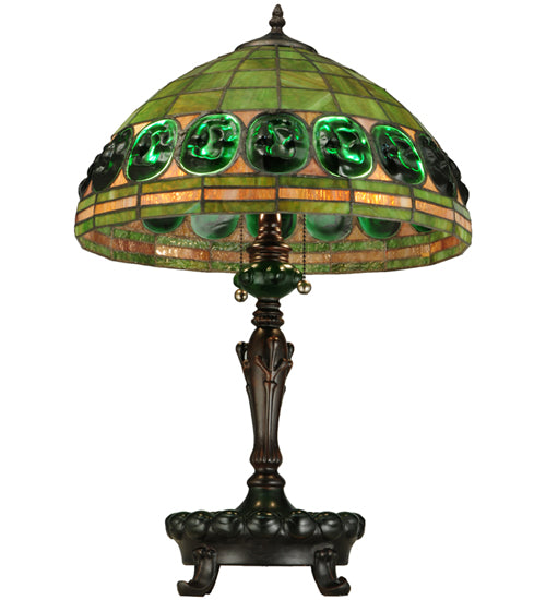 24"H Turtleback Table Lamp