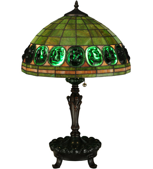 24"H Turtleback Table Lamp