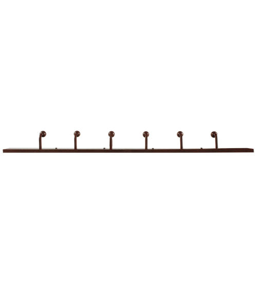 36"L Bear On The Loose 6 Hooks Coat Rack