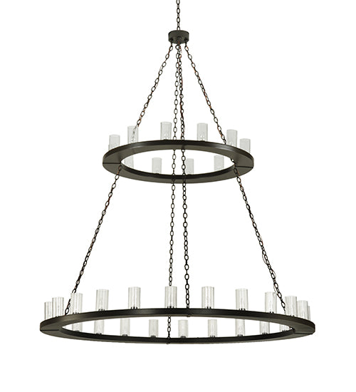 42"W Loxley 12 Lt Chandelier