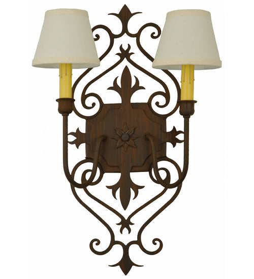 14" Wide Louisa Wall Sconce