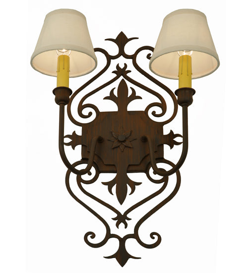 14" Wide Louisa Wall Sconce