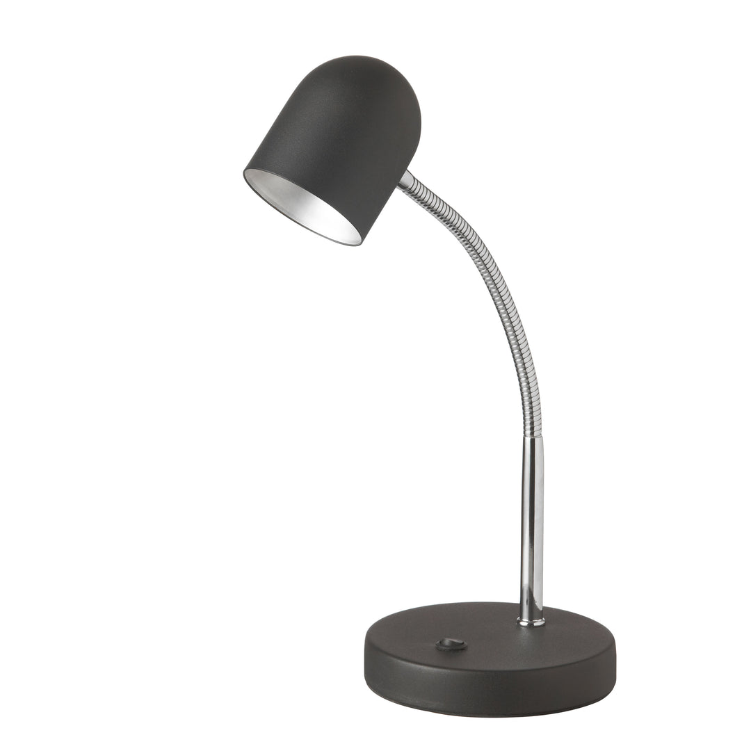 Dainolite 5 Watt LED Table Lamp, Satin Black Finish