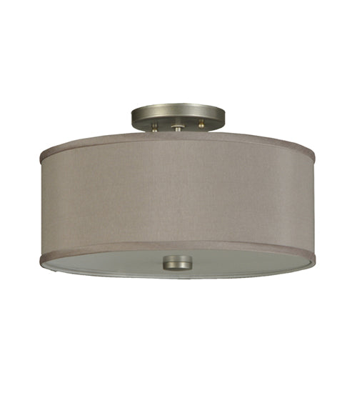 14" Wide Cilindro Flushmount