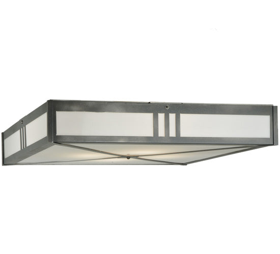 36.25" Square Whitewing Flushmount