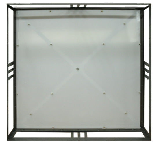 36.25" Square Whitewing Flushmount