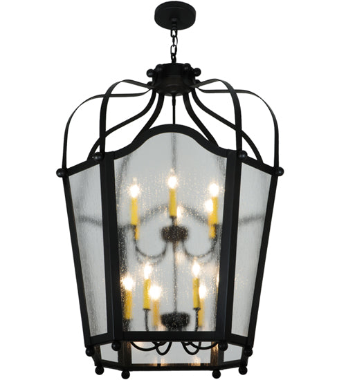 34"W Citadel 12 Light Pendant