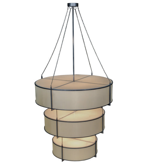 60" Wide Ausband 3 Tier Pendant