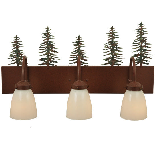 24" Wide Tall Pines 3 Light Vanity Light