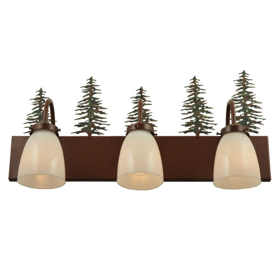 24" Wide Tall Pines 3 Light Vanity Light