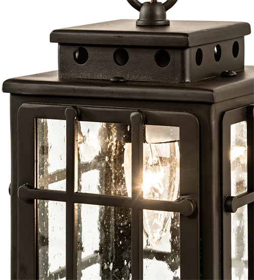 5.5" Square Pontrefract Lantern Pendant