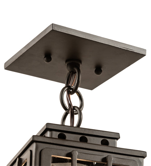 5.5" Square Pontrefract Lantern Pendant