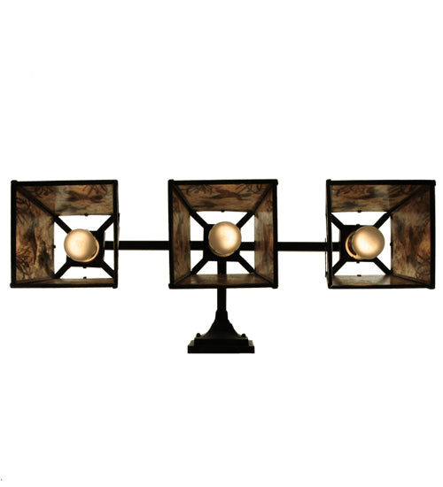 28"W Ducks In Flight 3 Lt Wall Sconce