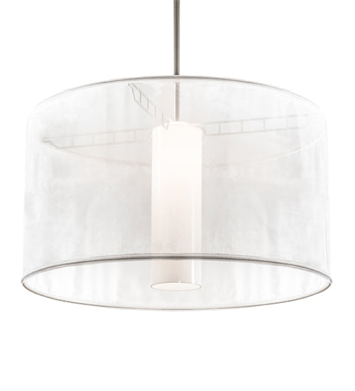 36" Wide Cilindro Sheer Pendant